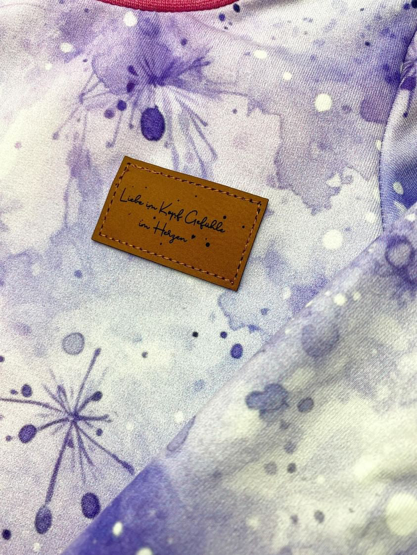 Flecken Lila Wintervorbestellung